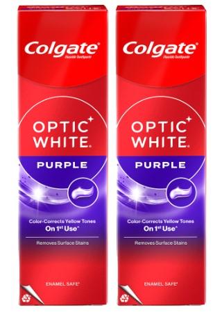 ColgateToothpaste Optic White Active Oxygen Whitening85G高露潔牙齒美白保養