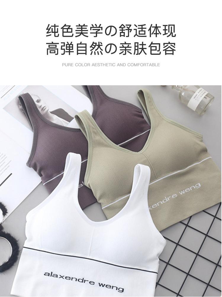運動性感無鋼圈內衣(六色)