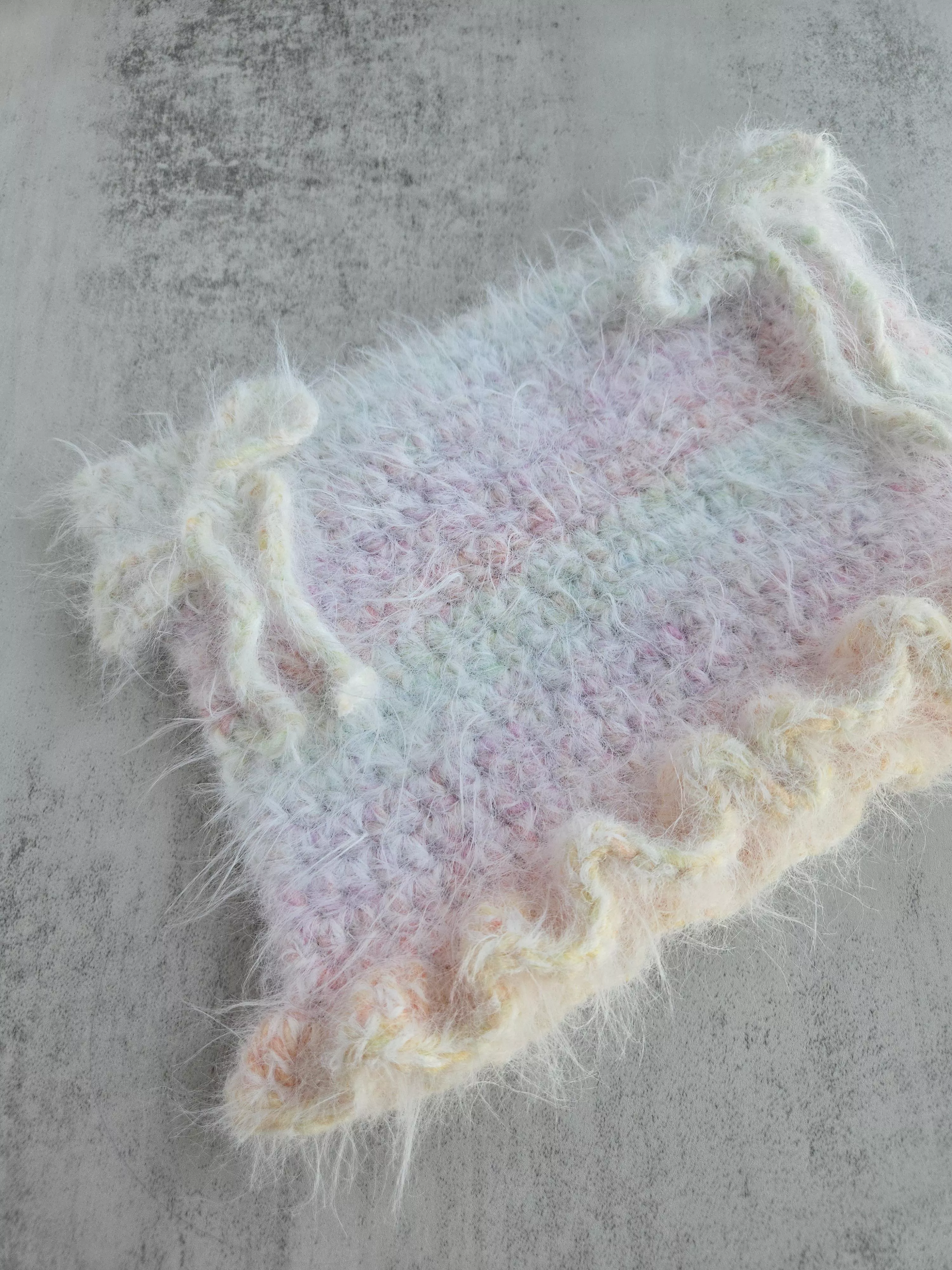 【貓耳帽 】波浪造型 含3%羊毛