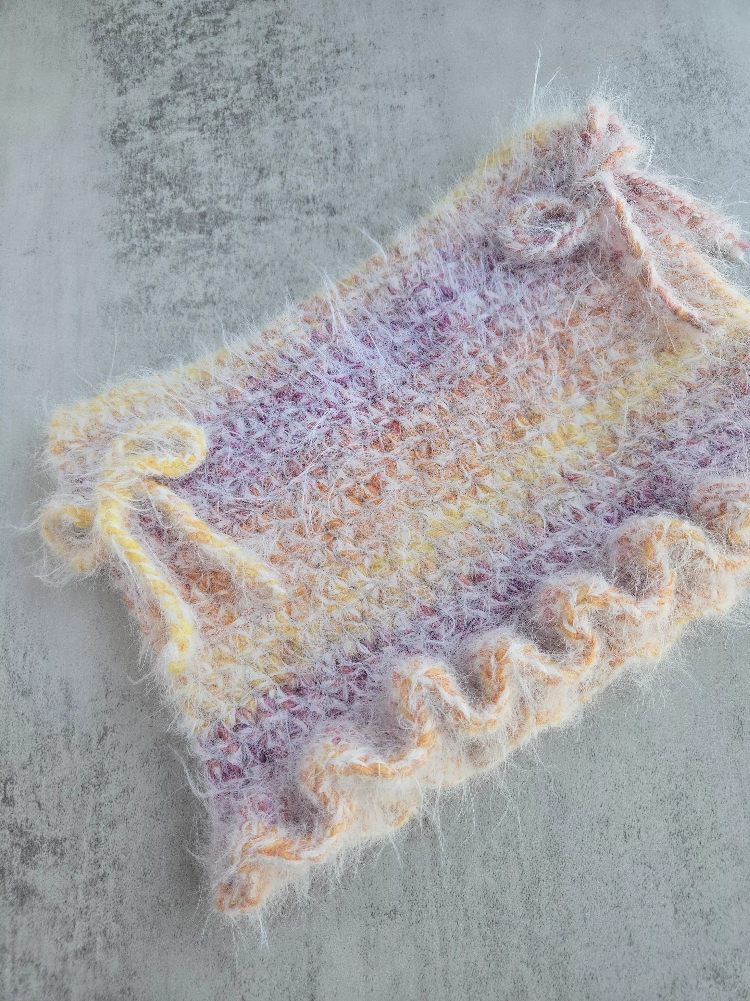 【貓耳帽 】波浪造型 含3%羊毛