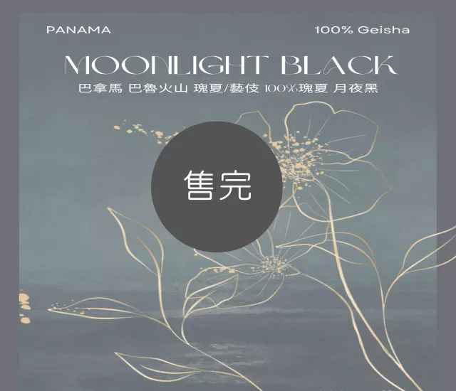 巴拿馬 巴魯火山 瑰夏/藝伎 100%瑰夏 月夜黑 Panama Baru Geisha Moonlight Black