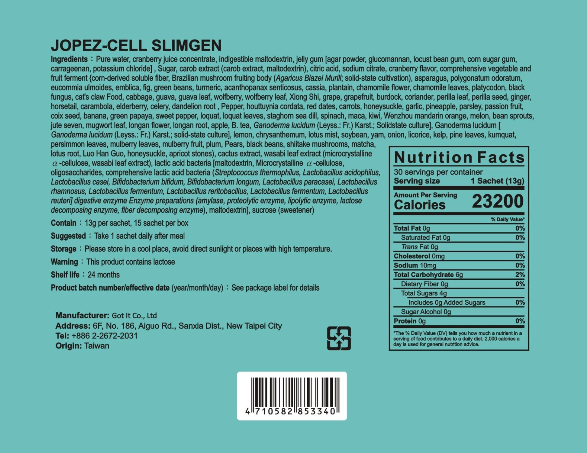 Jopez Cell Slimgen