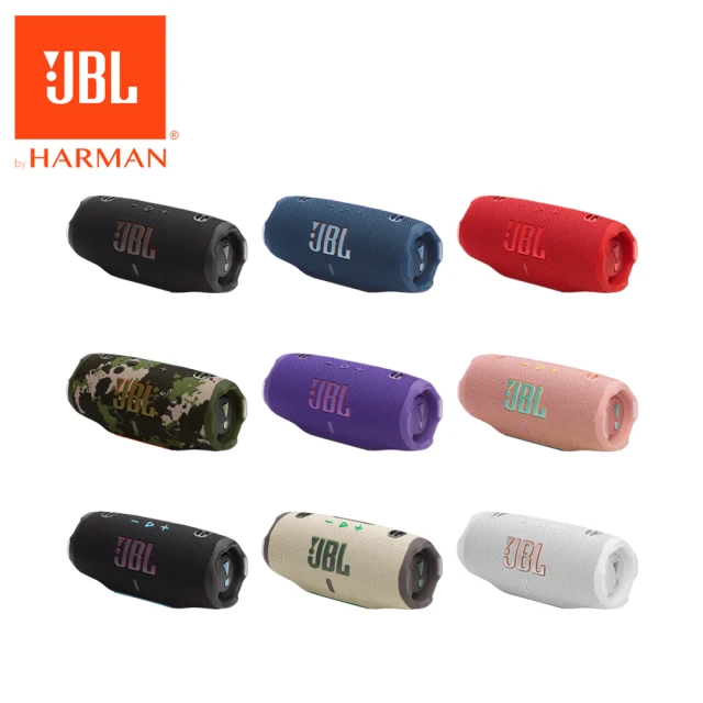 JBL Charge 6 可攜式防水藍牙喇叭(黑色)