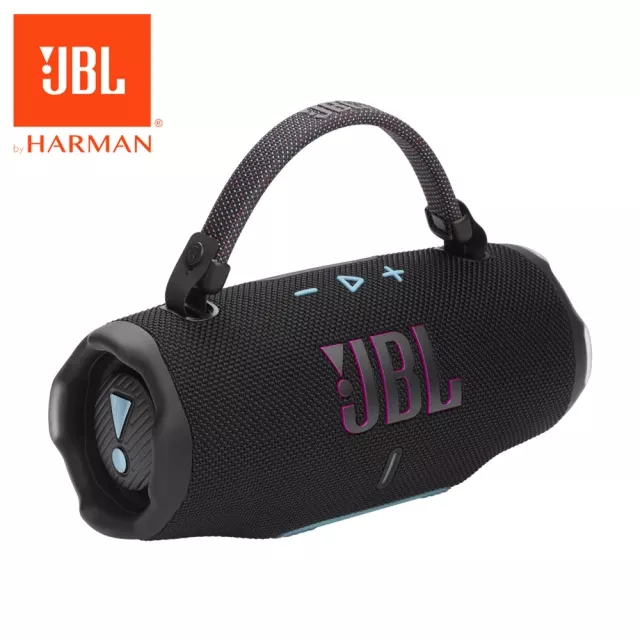 JBL Charge 6 可攜式防水藍牙喇叭(黑橘)