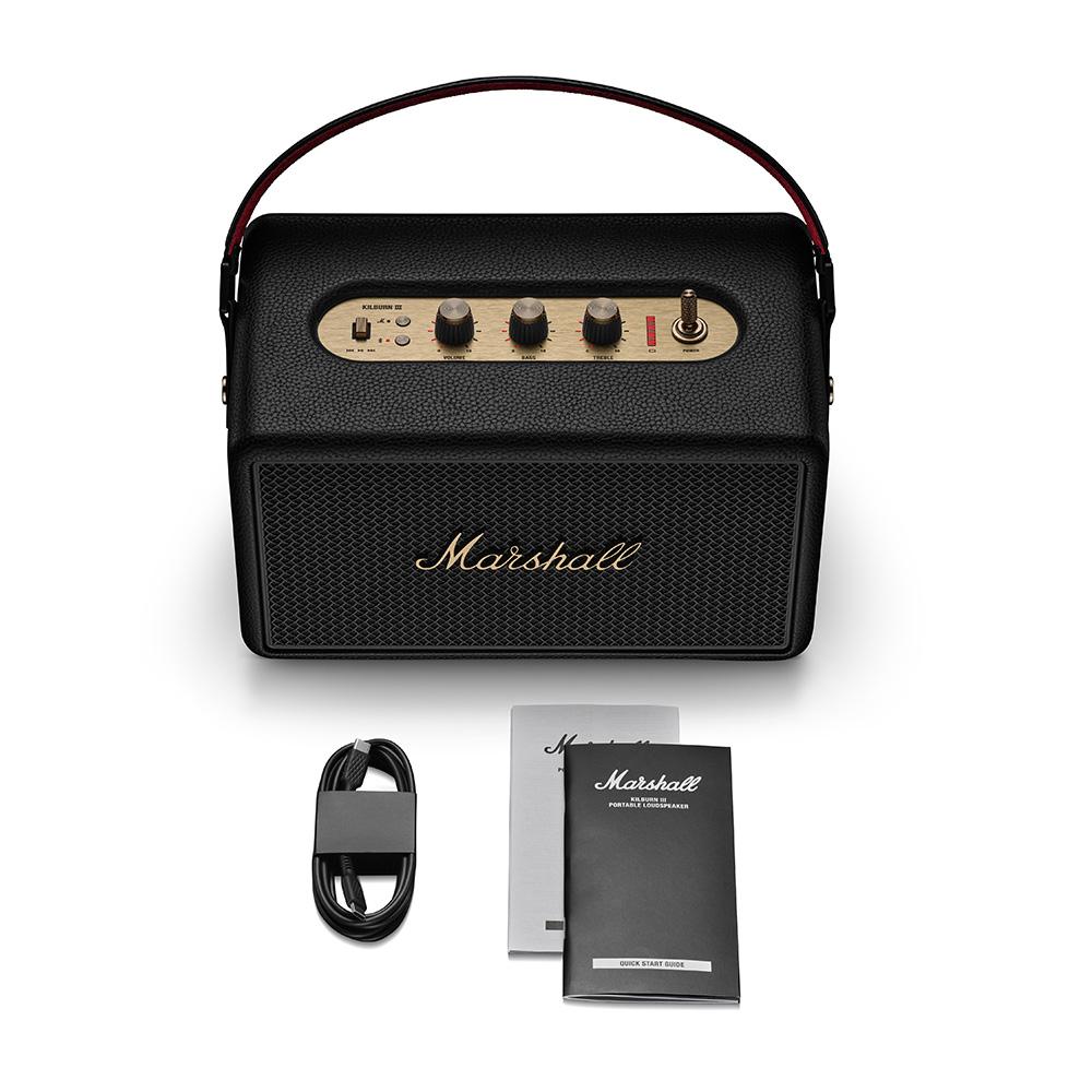 Marshall Kilburn III 攜帶式藍牙喇叭 -【2色可選】【預購6/13-6/16出貨】
