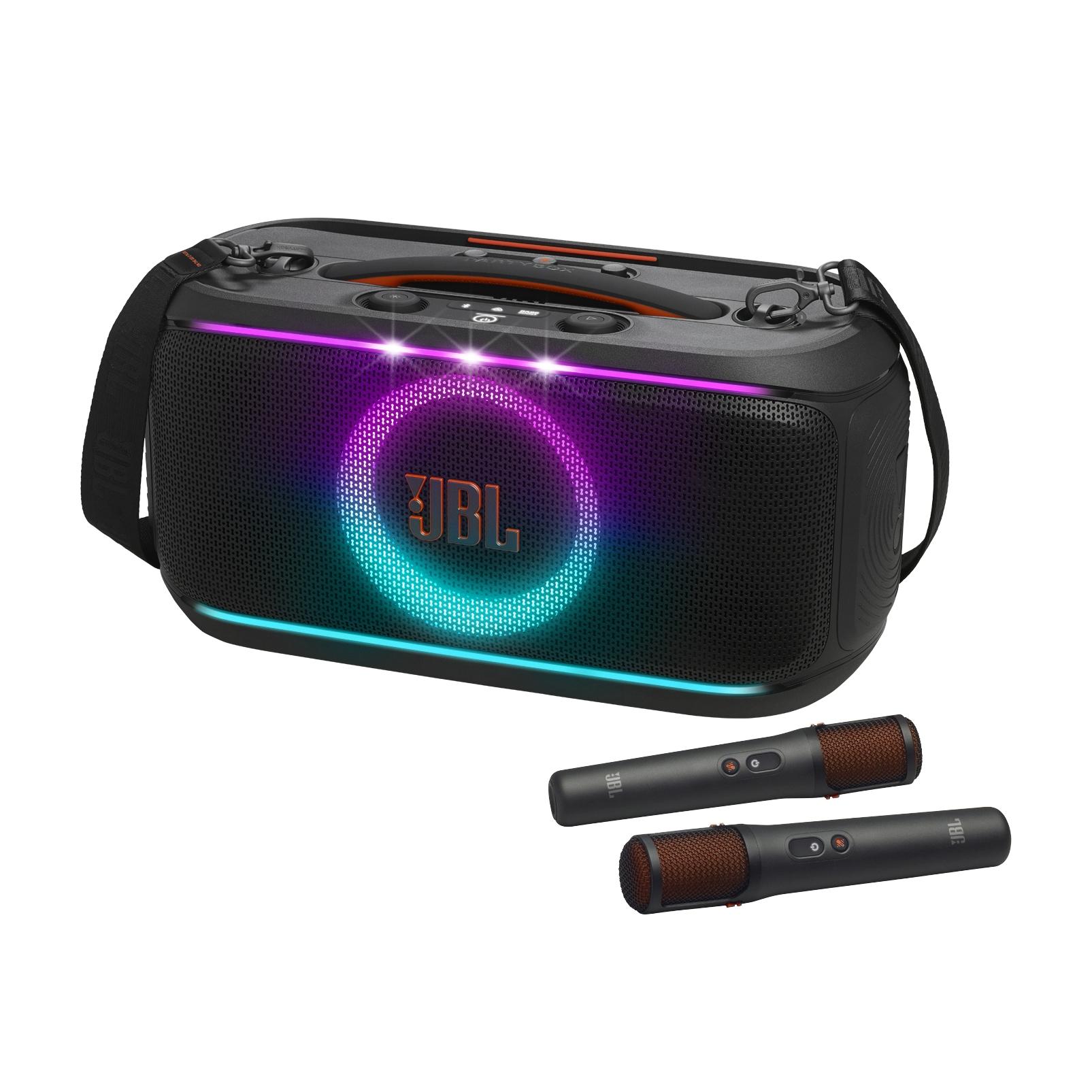 JBL PARTYBOX ON-THE-GO 2 PLUS 可攜式AI派對燈光藍牙喇叭