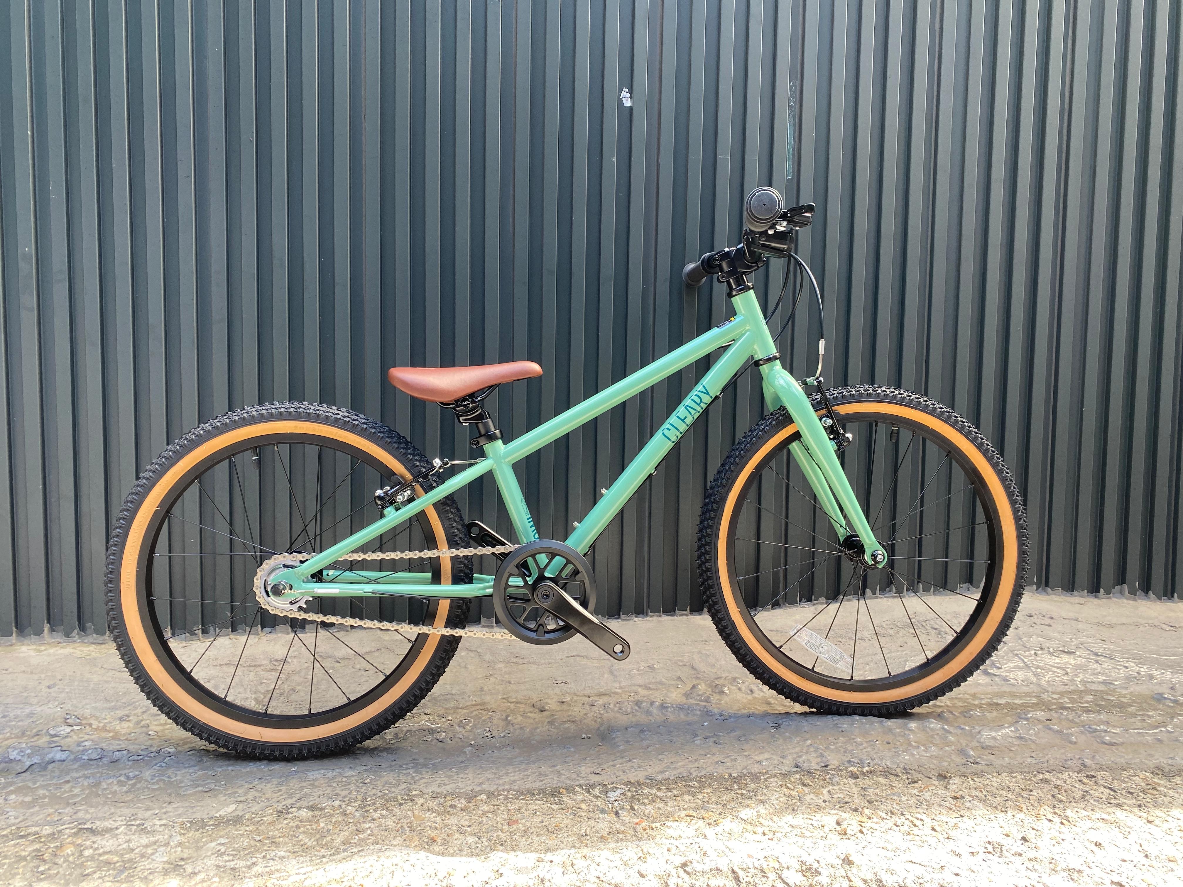 Cleary 20吋內變三速兒童腳踏車 Cool moss