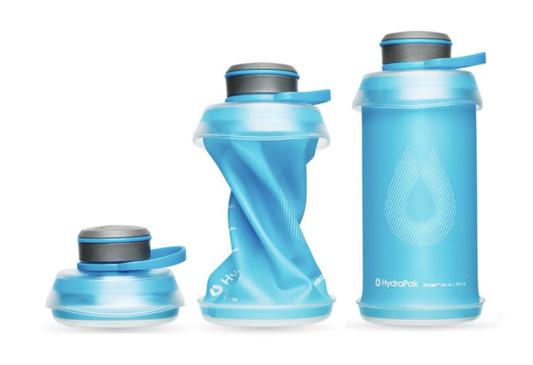 Hydrapak- STASH BOTTLE 寬口扭轉軟式水壺750ml