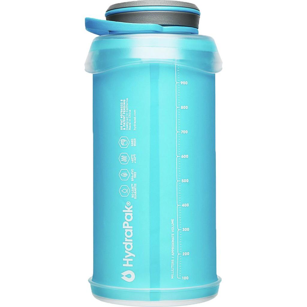 Hydrapak- STASH BOTTLE 寬口扭轉軟式水壺750ml