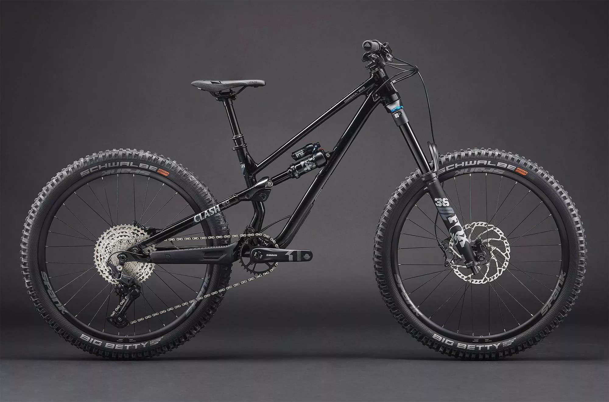 COMMENCAL CLASH JR GLITTERY BLACK
