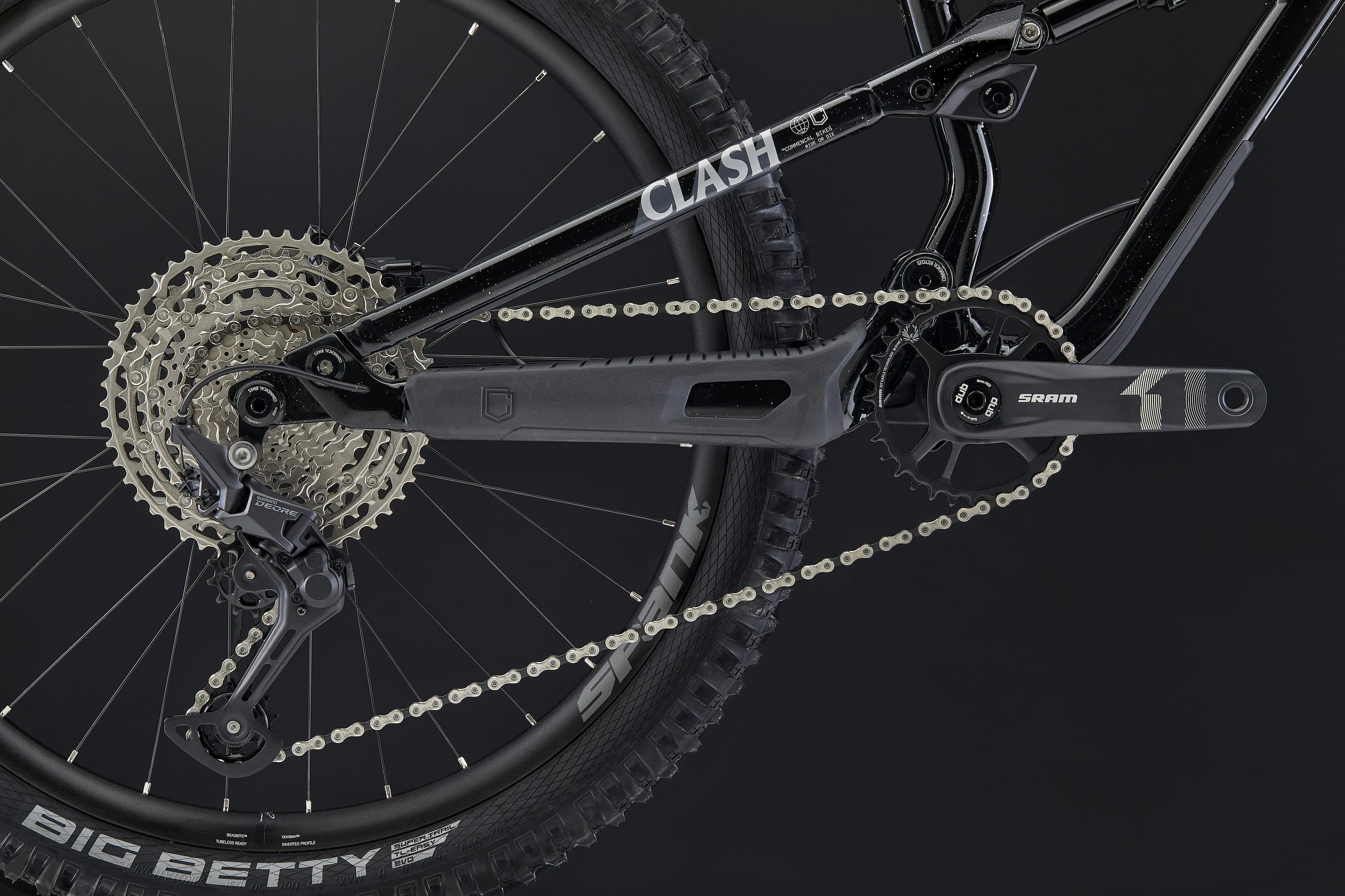 COMMENCAL CLASH JR GLITTERY BLACK