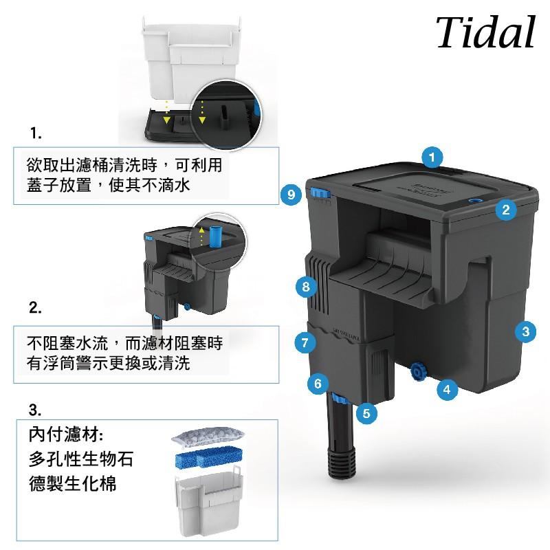 Seachem 西肯外掛《Tidal 35、55型》多功能過濾器 義大利製 外掛過濾 外掛過濾器