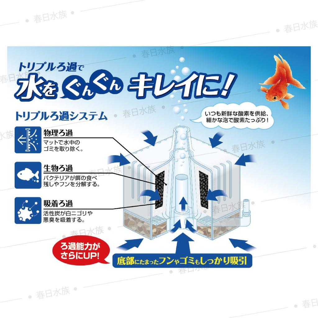 日本五味GEX過濾+五味打氣機+風管組合 日本五味內置式過濾器 小缸過濾組合 培菌 增加水中溶氧量