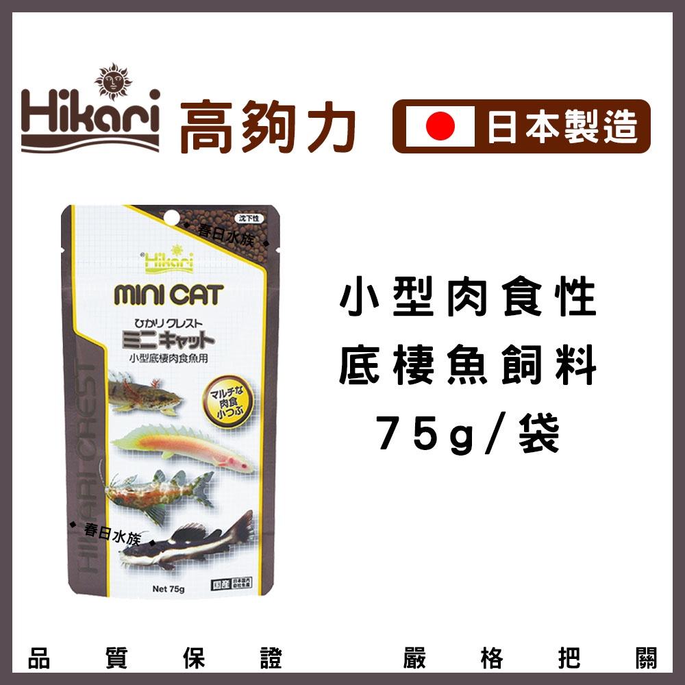 日本 高夠力 小型肉食性底棲魚飼料 75g 沉水性 28504 底棲魚 恐龍魚 紅尾鴨嘴 肉食性 幼魚