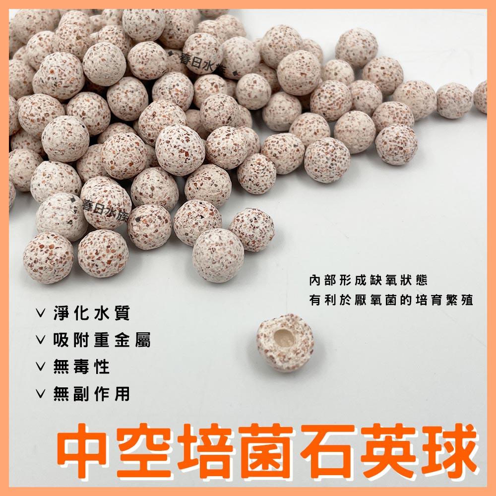 中空石英培菌球 100g (散裝) 外掛濾材 過濾 培菌 多孔石英球 多孔石英球