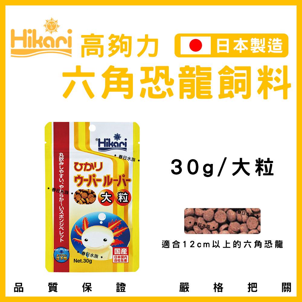 Hikari 高夠力 六角恐龍 飼料 30g (小粒/大粒) 沉水性 日本製造