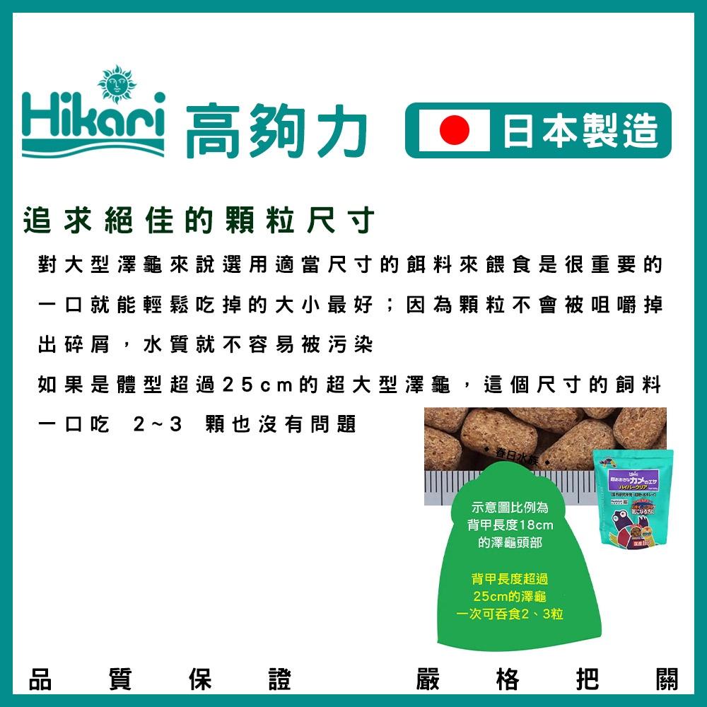 高夠力 大型澤龜飼料 600g 飼育教材 大型兩棲 善玉菌 大龜 巴西龜 成龜 日本製  Hikari