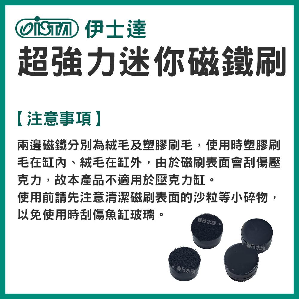 ISTA 迷你磁鐵刷 清潔刷 磁力刷 清除藻類 魚缸清潔 刷魚缸 除藻刷 除青苔 綠藻 清潔玻璃 伊士達