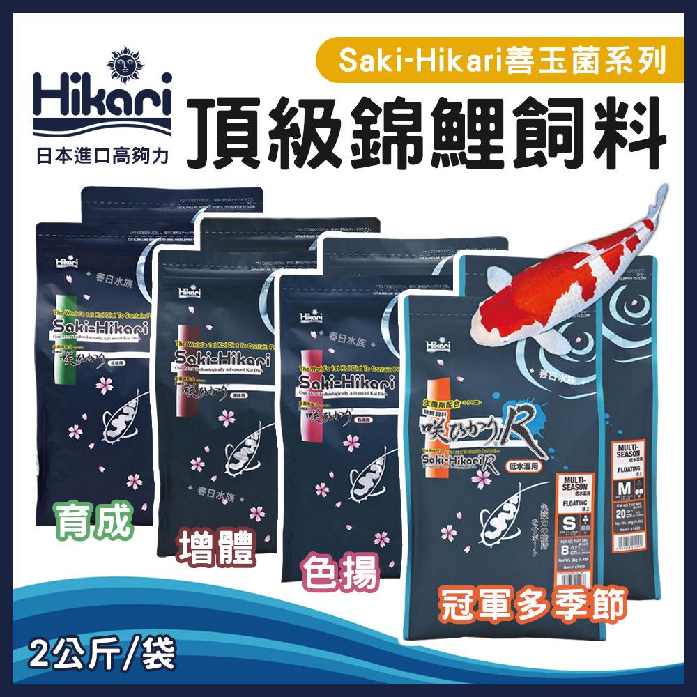 高夠力 Saki-Hikari 頂級錦鯉飼料 善玉菌系列 增豔色揚 增體 育成 冠軍多季節 增艷