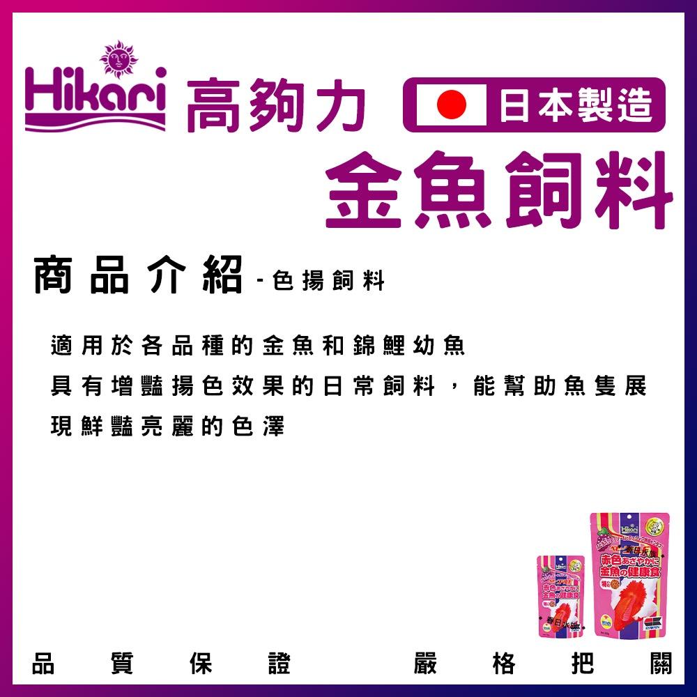 高夠力 金魚飼料 主食 色揚 錦鯉幼魚 金魚 獅頭 增豔 蘭壽 東錦 壽星 上浮 浮水 Hikari