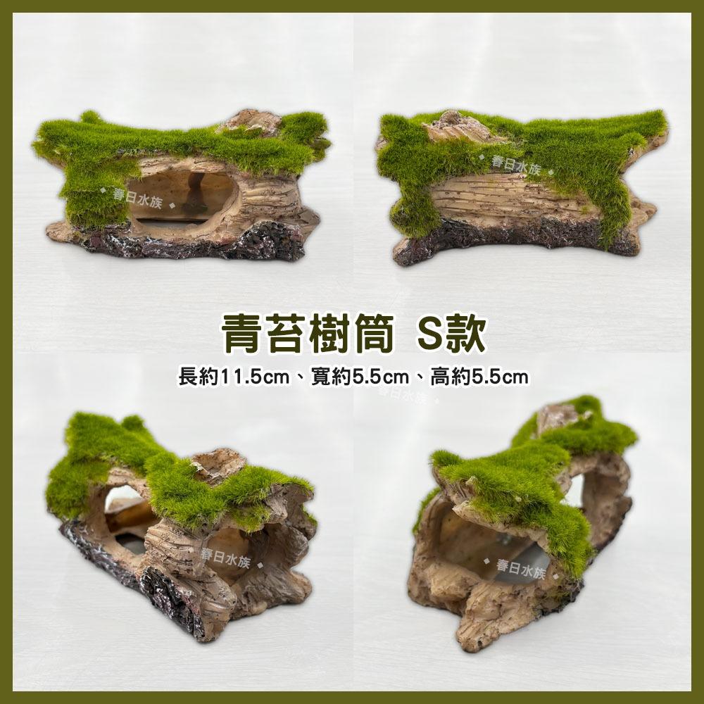 青苔木桶 / 樹筒 破桶 裝飾品 造景裝飾 擺飾 沉底裝飾 底部裝飾 居家擺飾 桌上擺飾 造型裝飾 魚缸擺件