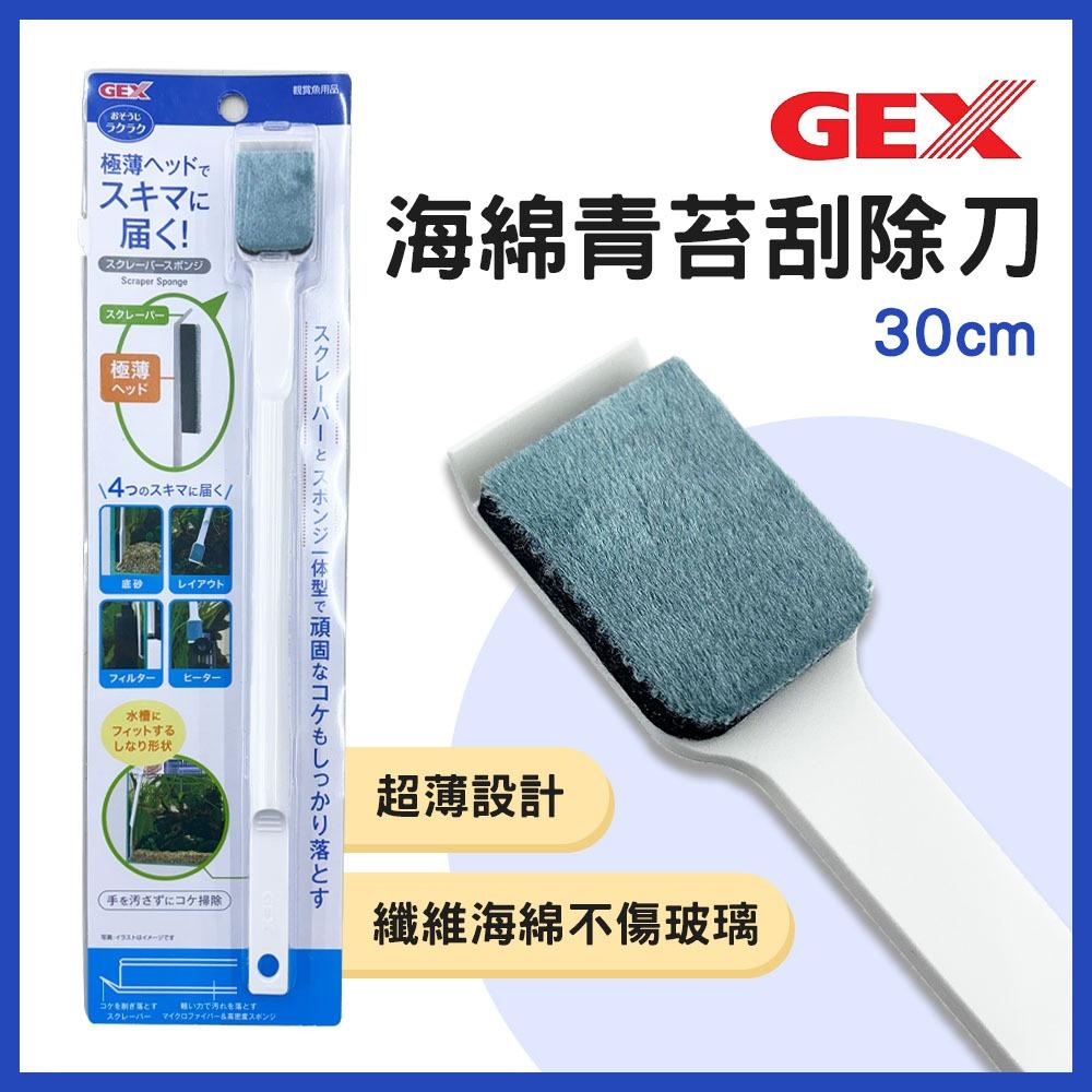 GEX 海綿青苔刮除刀 青苔刮除刷 刮刀 海綿 除青苔 除藻 魚缸清潔 刷魚缸 魚缸刷 清潔刷 小刷子 五味