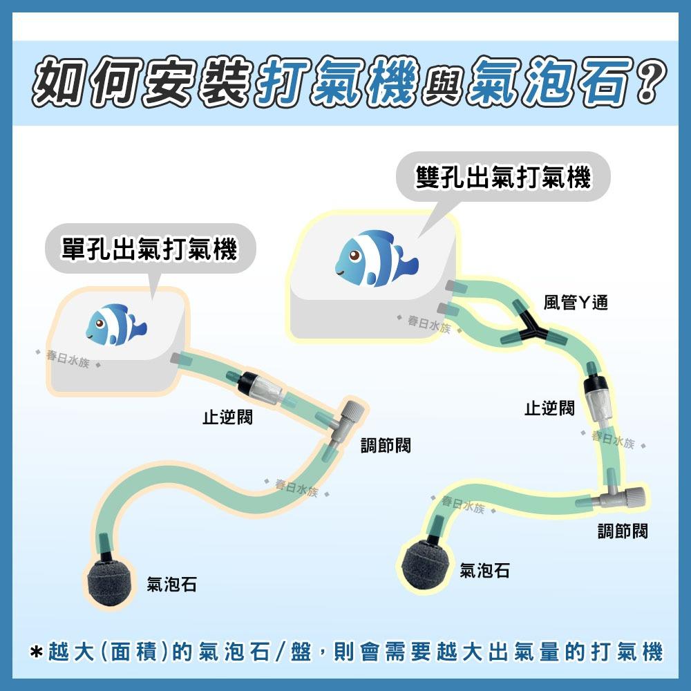 新手入門 打氣套組 帝王打氣馬達+氣泡石 空氣幫浦 打氣機 魚缸 打氣 增加溶氧 止逆閥 調節閥 TEION