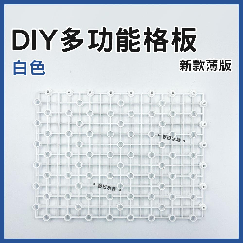 新款 薄款 DIY多功能格板 墊高濾材 底濾板 魚缸隔離板 烏龜曬台 蛋白機墊高 網板 珊瑚基座 乾濕分離