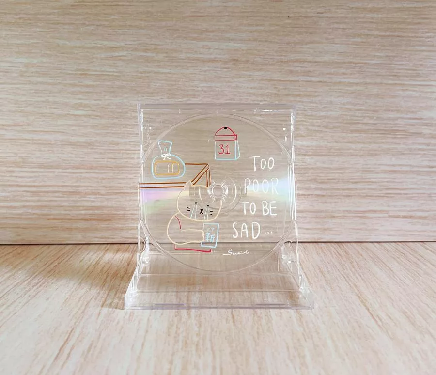 Play Your Mood 裝飾CD畫/Too poor to be sad