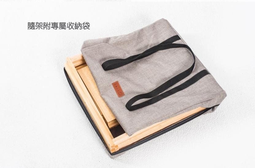 台灣製造【原木系列】手工三層架-條狀款桌面