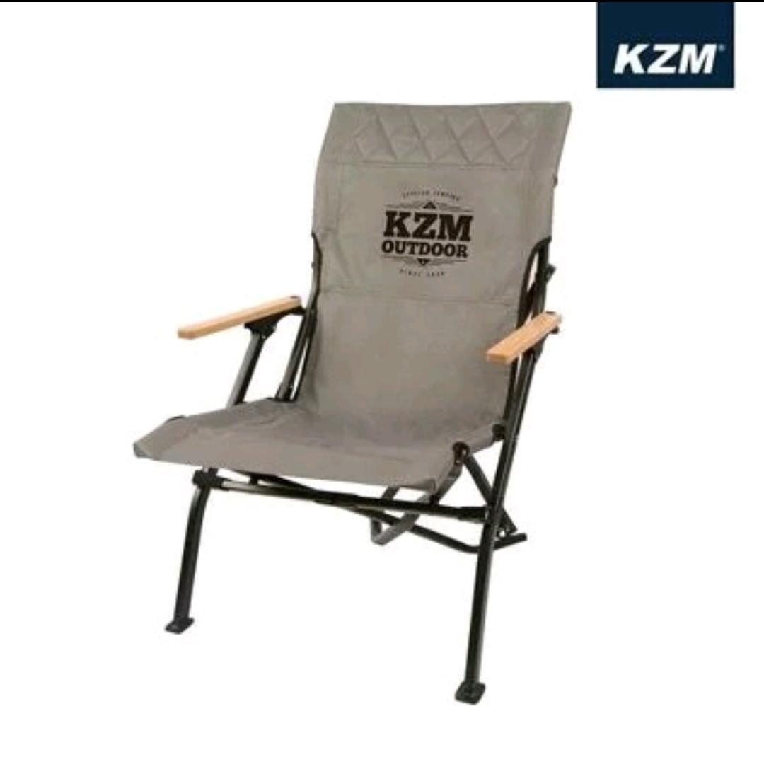 KZM 極簡時尚木手把折疊椅