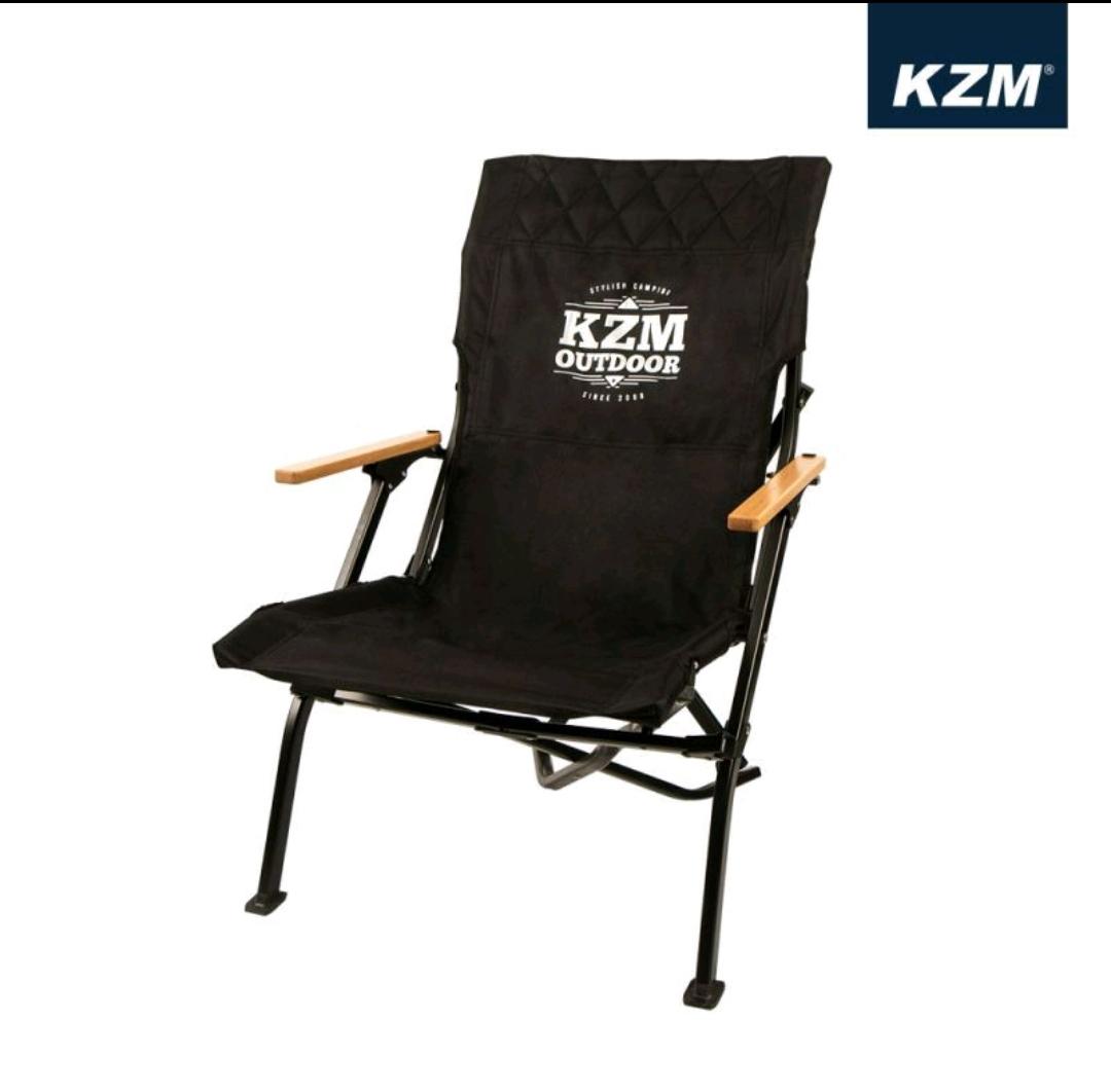 KZM 極簡時尚木手把折疊椅