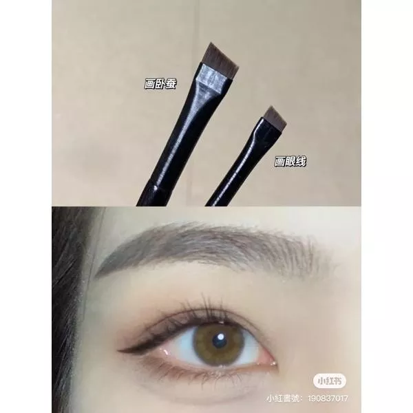 送眉刷🙌🏻GOGORHEA大刀鋒➕小刀鋒刷｜下至神器！畫臥蠶跟眼線也都很🉑️