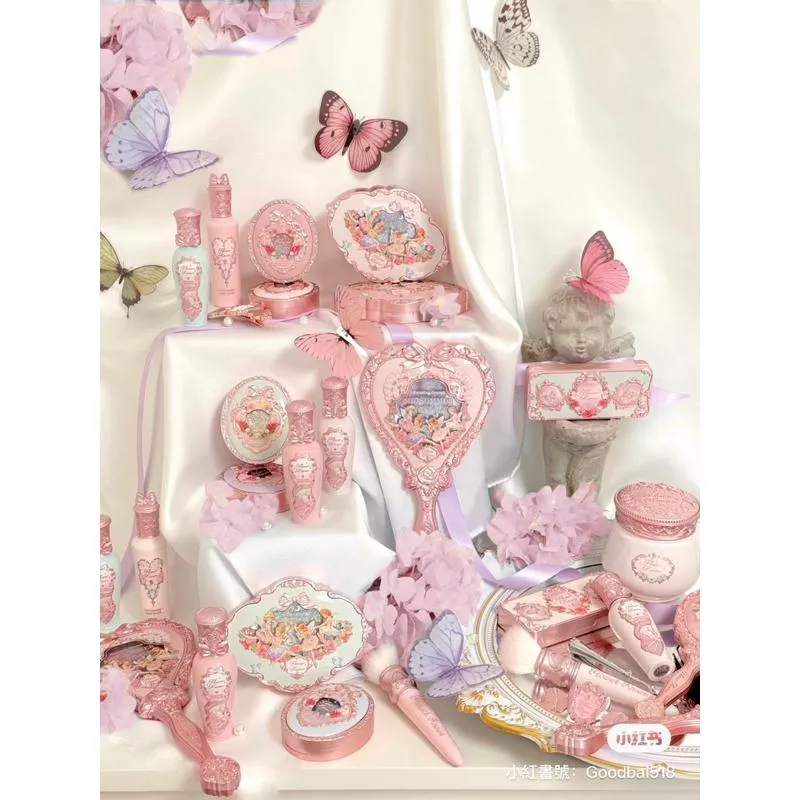 阿里北杯聯名🤲🏻花知曉仲夏夜系列🧝🏻‍♀️🪞羊絨浮雕腮紅/成膜唇蜜/提亮遮瑕液/卸妝膏/眼影/眉粉/香水