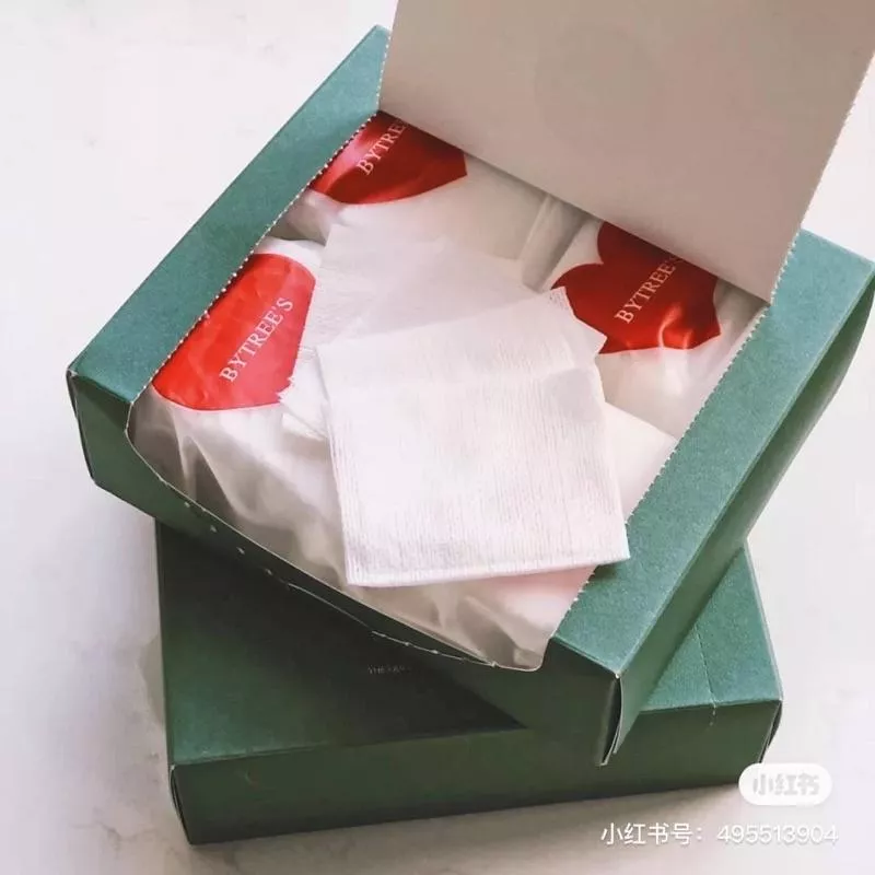柏翠絲天絲木乃伊濕敷化妝棉｜50片x 4帶濕敷不要太好用！包裝也好可愛😍