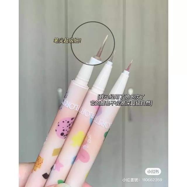 新版花洛莉亞臥蠶筆🌸/筆頭比舊版更細🙆🏻‍♀️
