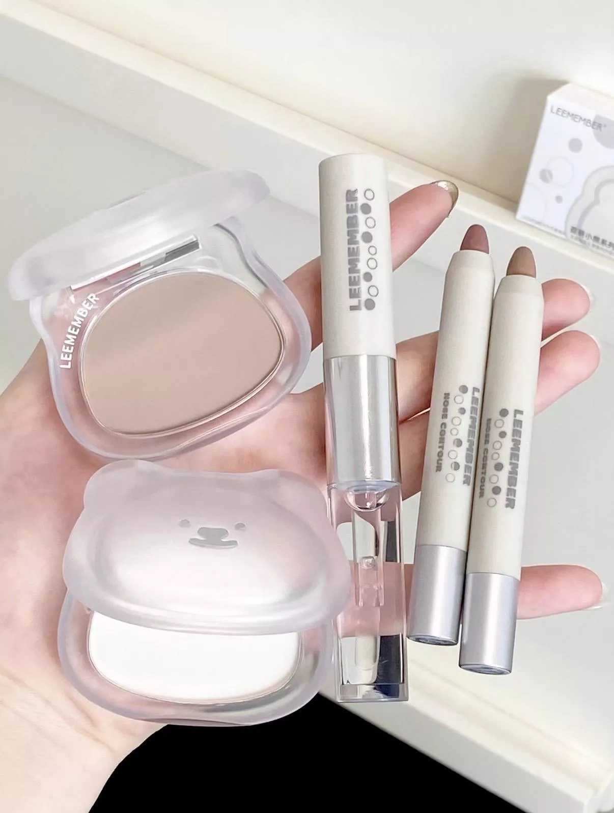 闆娘推薦臥蠶提亮🙇🏻‍♀️荔萌啞光高光🌰｜提亮面中、淚溝、臥蠶、鼻梁高光