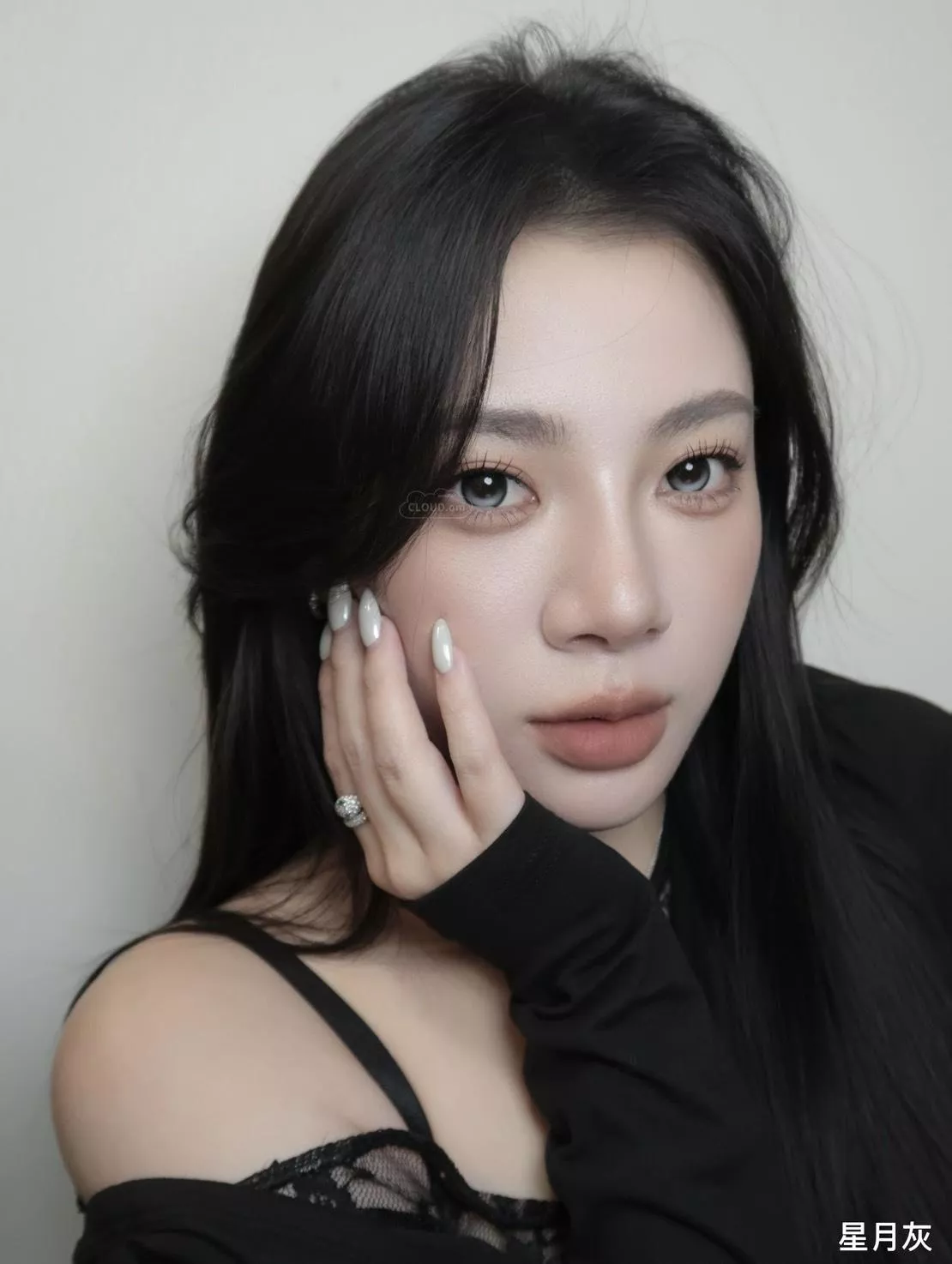 日拋【Lens++永暘】月牙定位系 - 星月灰 (10片裝)