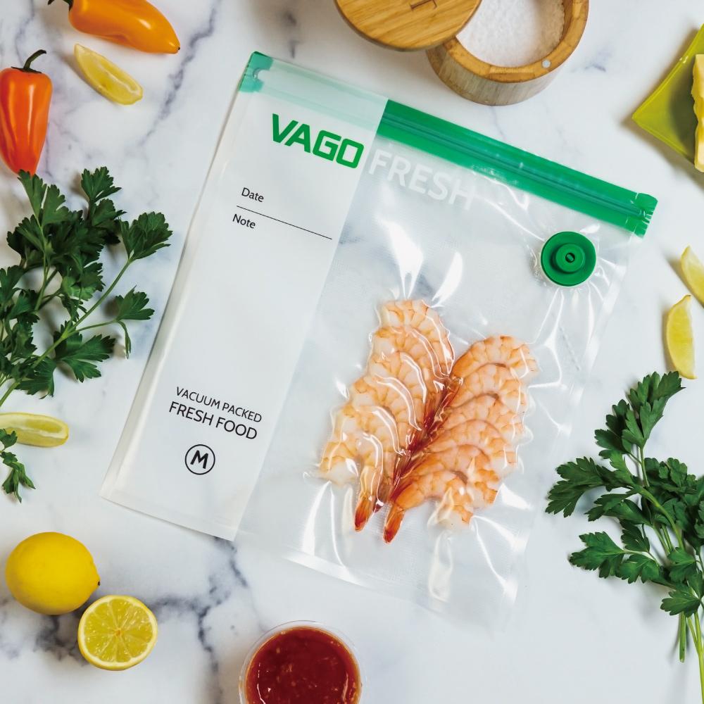 VAGO FRESH 食物真空袋  小(S)10入