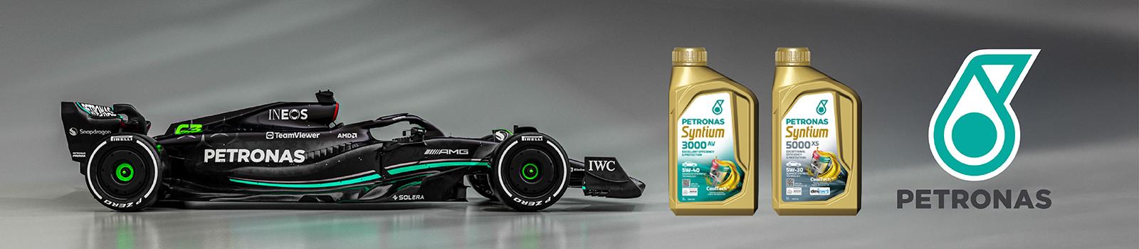 Petronas 潤滑油，F1 技術全合成機油
