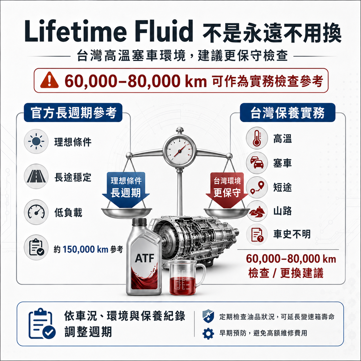 Lifetime Fluid 不是永遠不用換