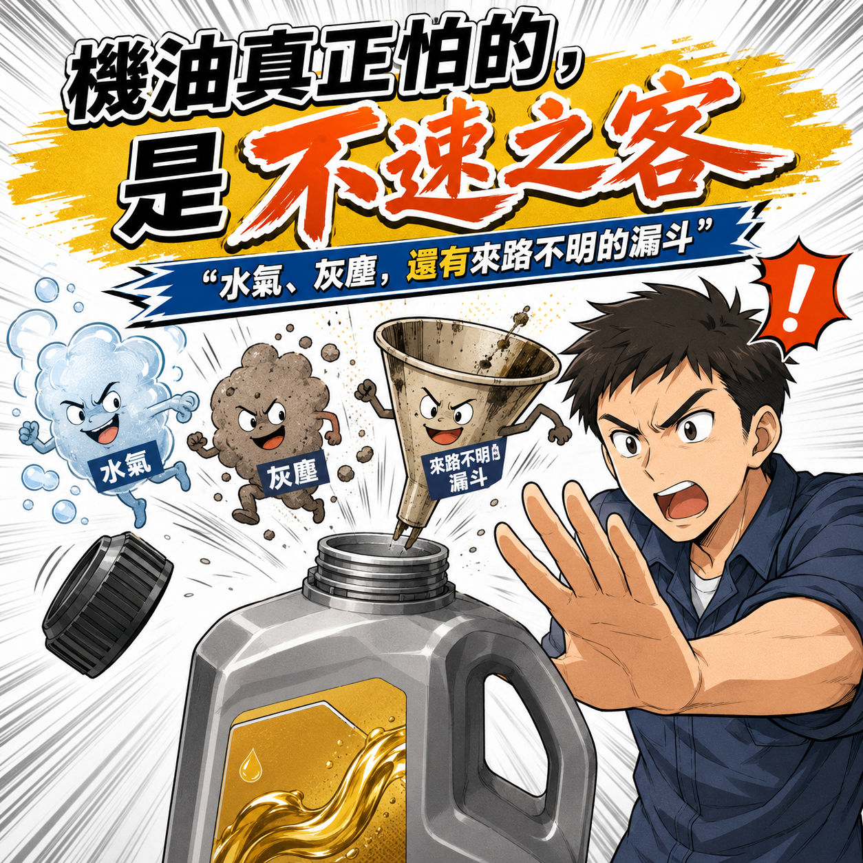 機油真正害怕的訪客