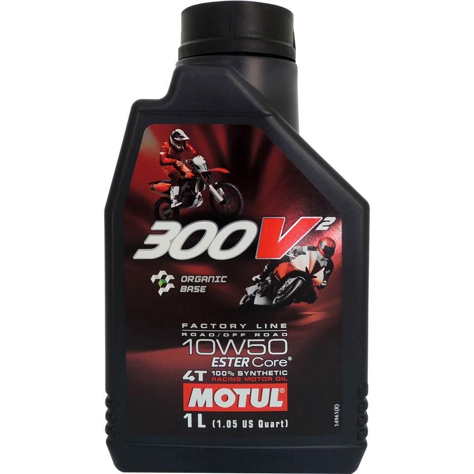 Motul 300V² 4T FACTORY LINE 10W50 酯類全合成賽車級機車機油