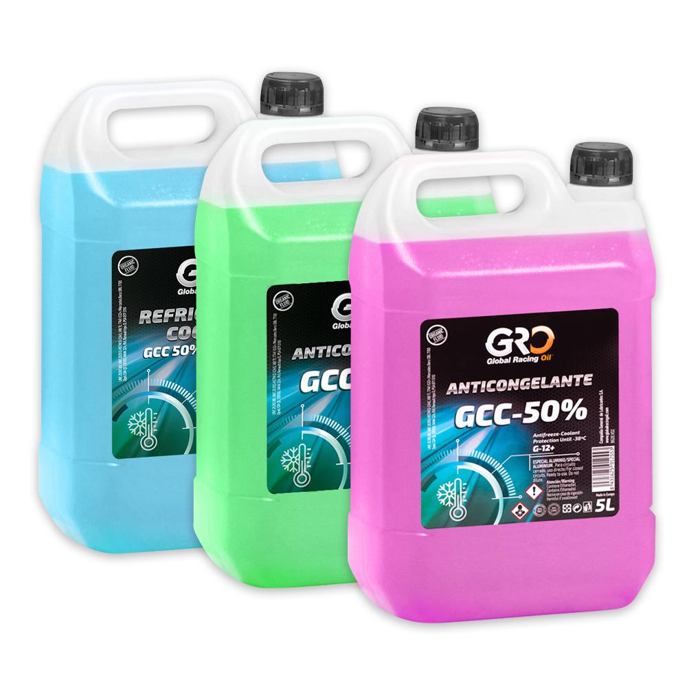 GRO GCC 50% G12+ 長效水箱精 5公升裝 冷卻水 防凍液