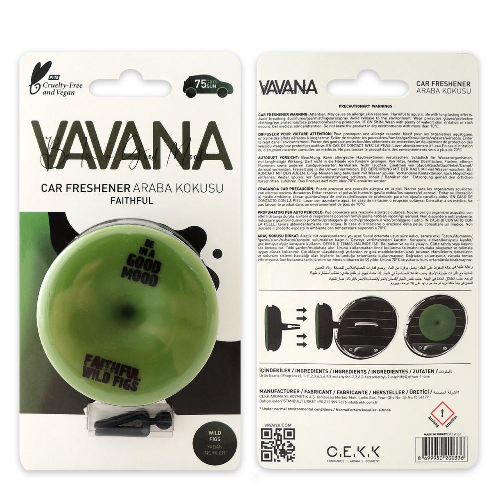 VAVANA 忠誠（無花果、含羞草、黑香豆）車用香水 汽車空氣清新劑 汽車香水 車用香薰 車內芳香劑