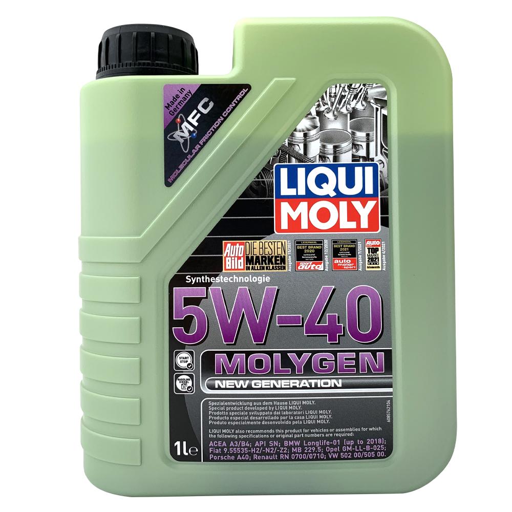 LIQUI MOLY MOLYGEN NEW GENERATION 5W40 全合成機油