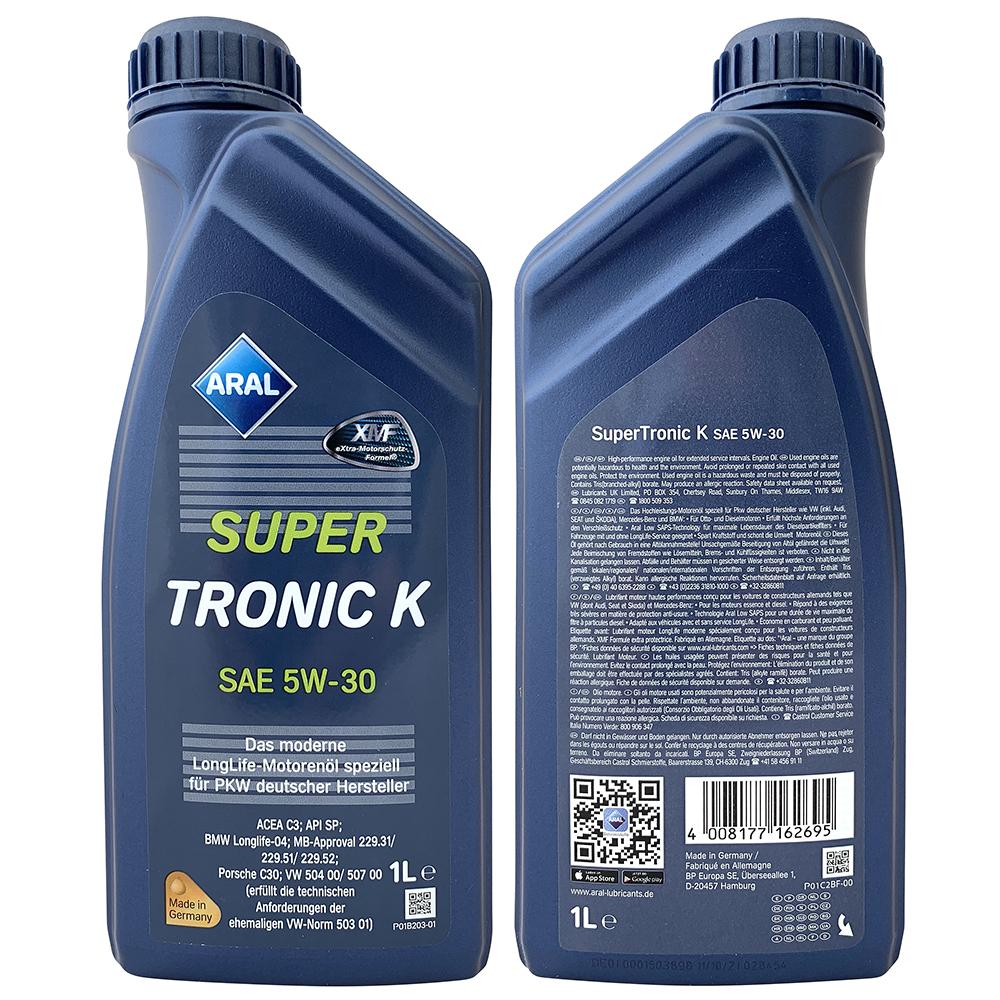 亞拉 ARAL SuperTronic K 5W-30 新全合成長效機油