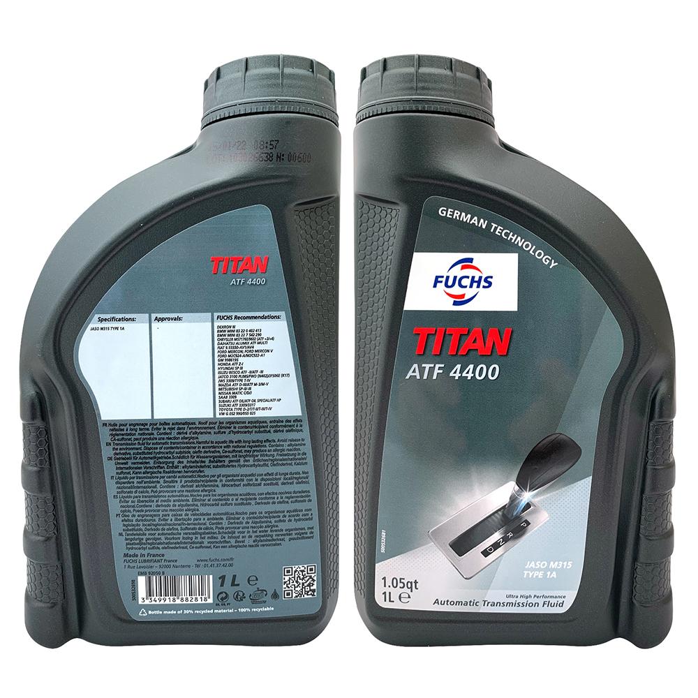 福斯 Fuchs TITAN ATF 4400 日系車合成長效變速箱油