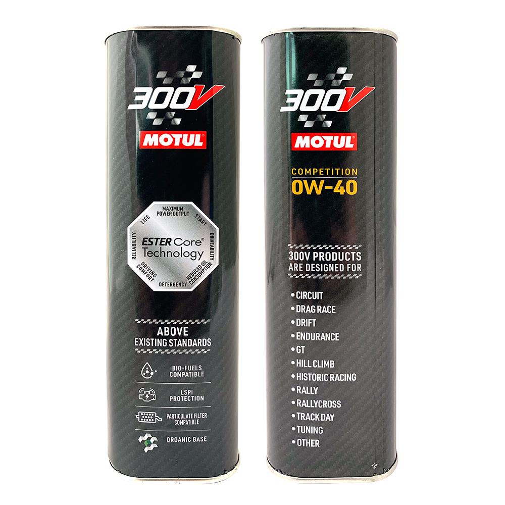 MOTUL 300V COMPETITION 0W40 全合成酯類機油