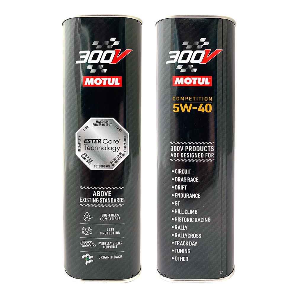 MOTUL 300V COMPETITION 5W40 全合成酯類機油